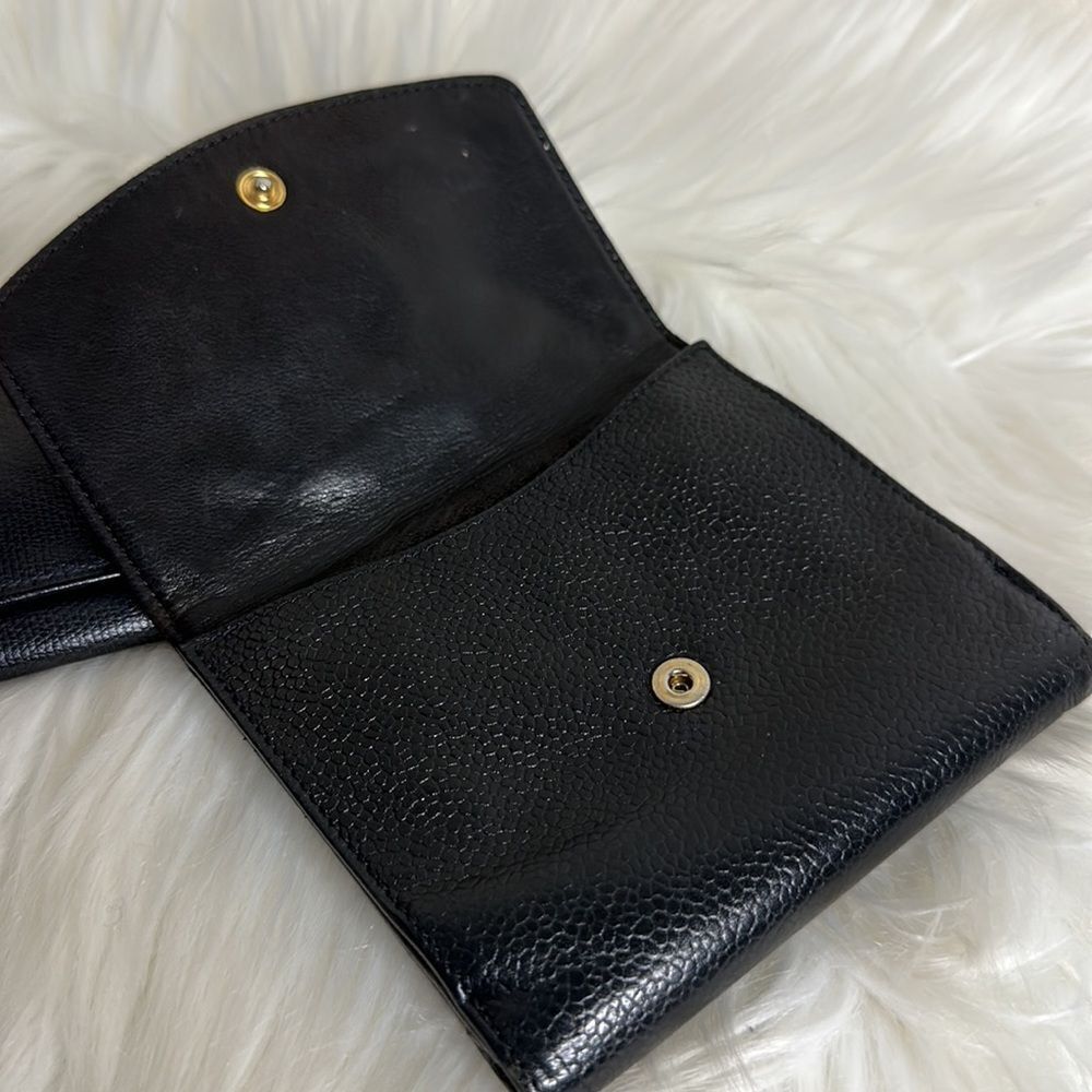 💯Authentic Chanel Caviar Short Wallet🍀 - Picture 7 of 17